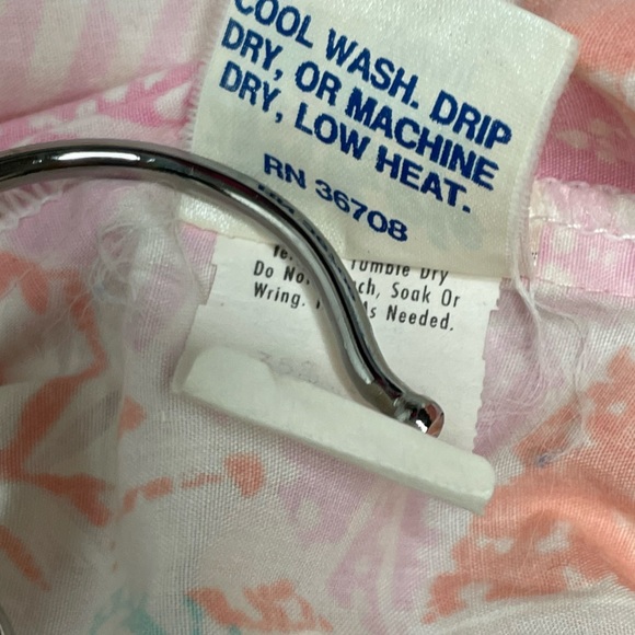 Kole Kole Vintage Made in USA Hawaiian off the shoulder Mumu floral Dress Medium - Picture 11 of 16